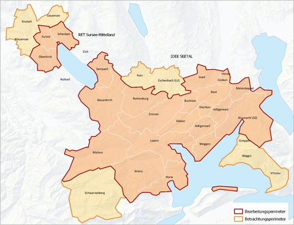 Perimeter Agglomerationsprogramm Luzern fünfte Generation 